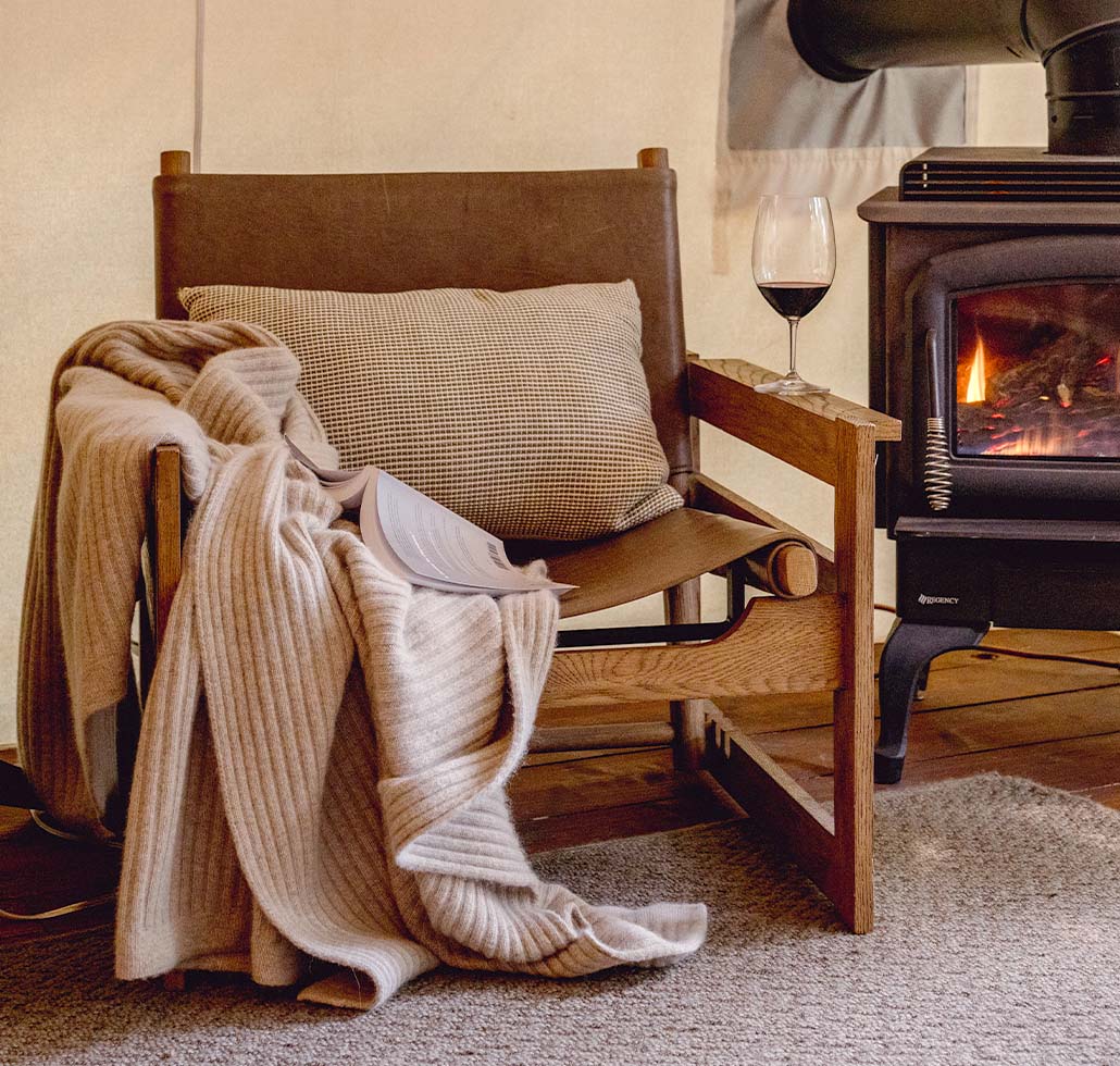 Lounge and verandah Left