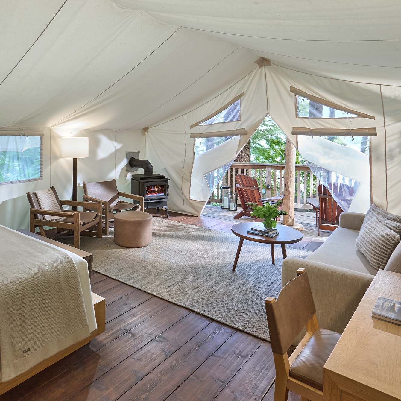 Lounge and verandah Right