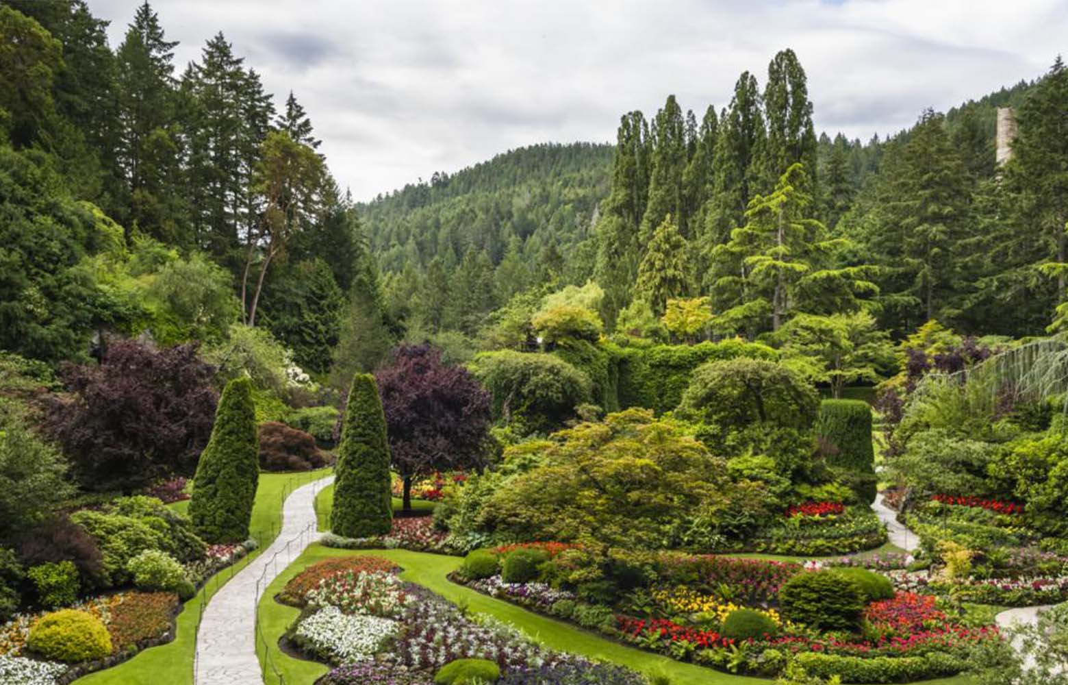 1. Butchart Gardens
